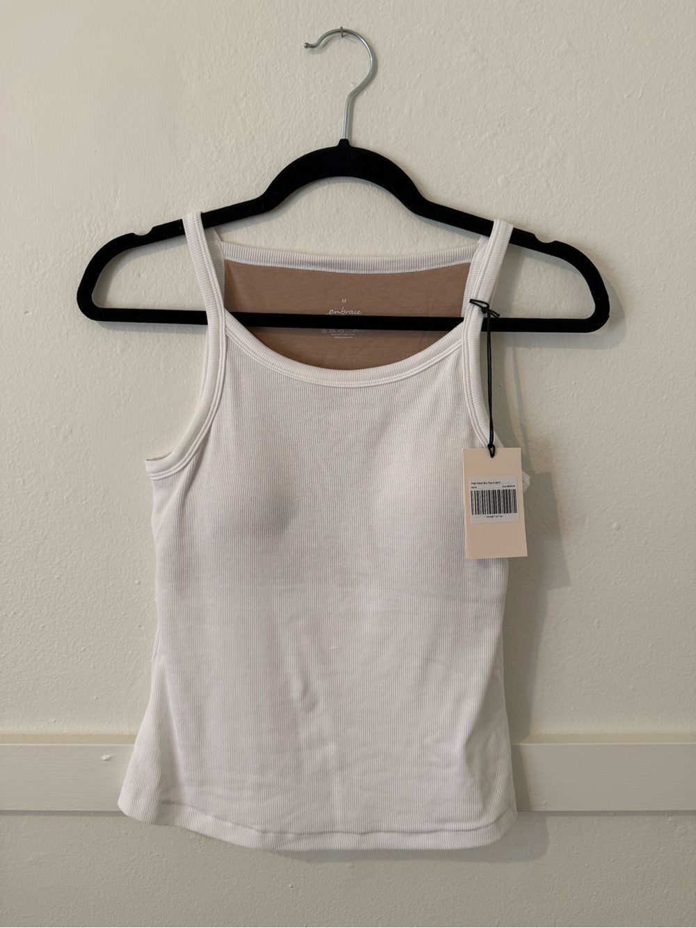 NWT Embrace High Neck Bra Top